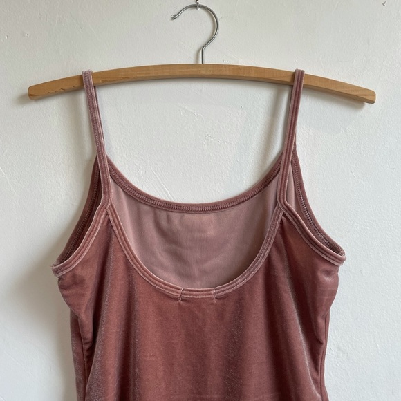 ASOS | Pink velvet bodysuit - Picture 5 of 8